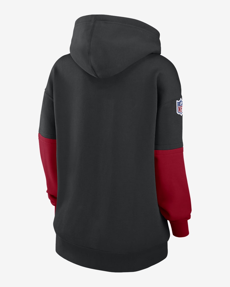 Atlanta Falcons Sideline Essential Women's Nike NFL Pullover Hoodie